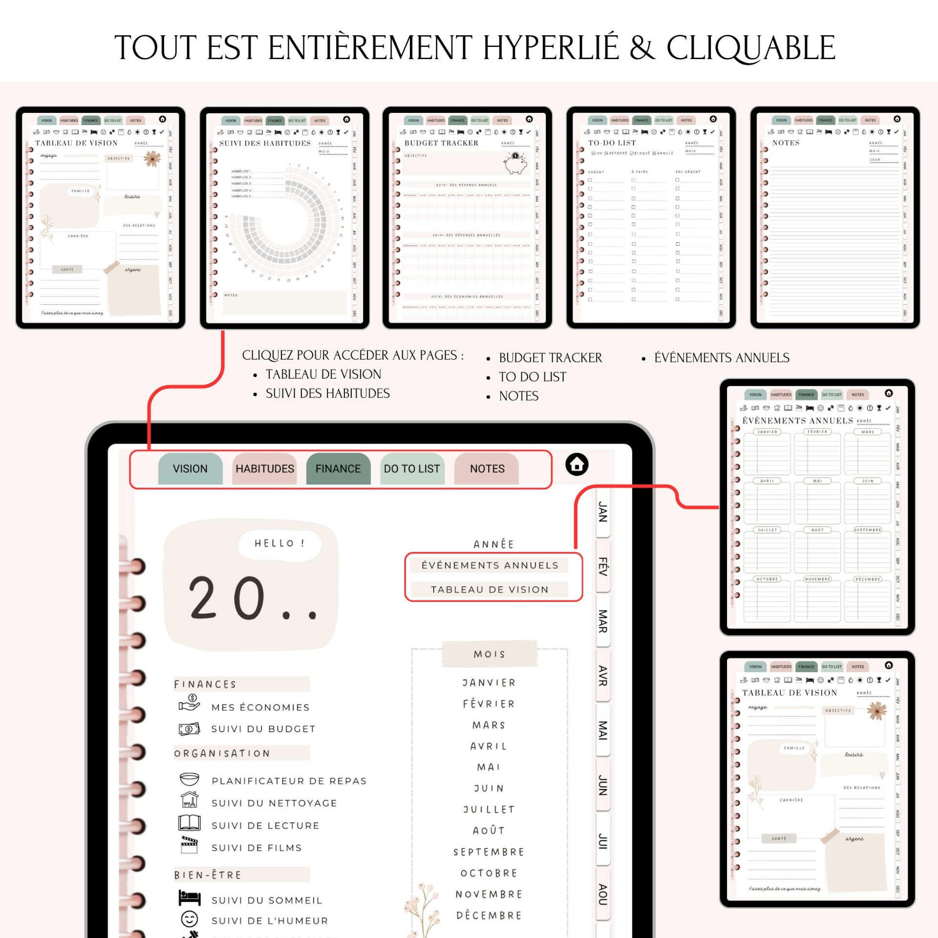 Essential Planner - Undated Edition | PlannerVision
