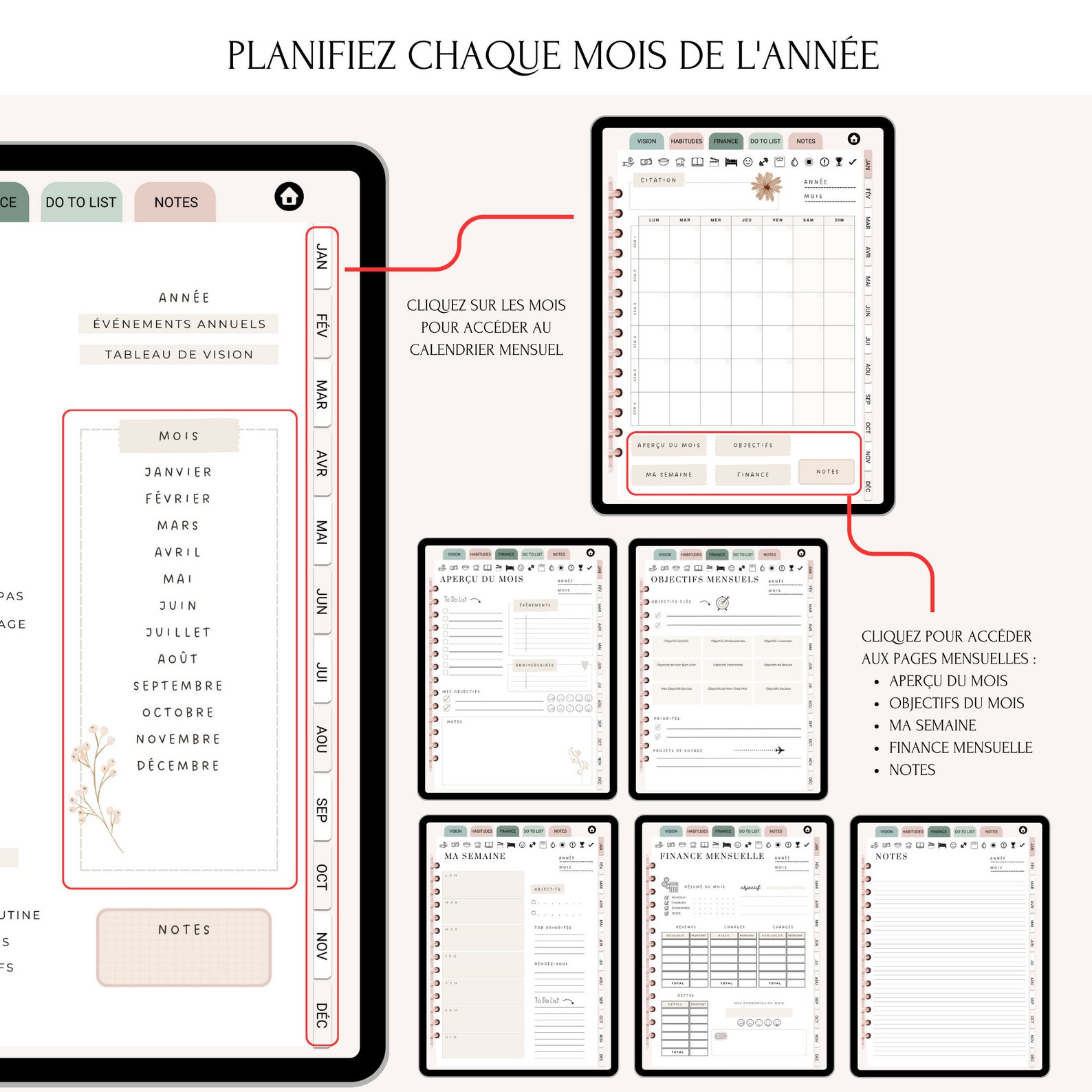 Essential Planner - Undated Edition | PlannerVision